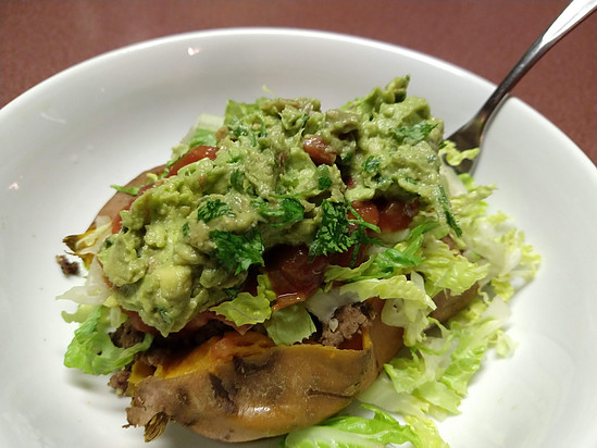 Loaded Baked Sweet Potatoes, Oven Recipe